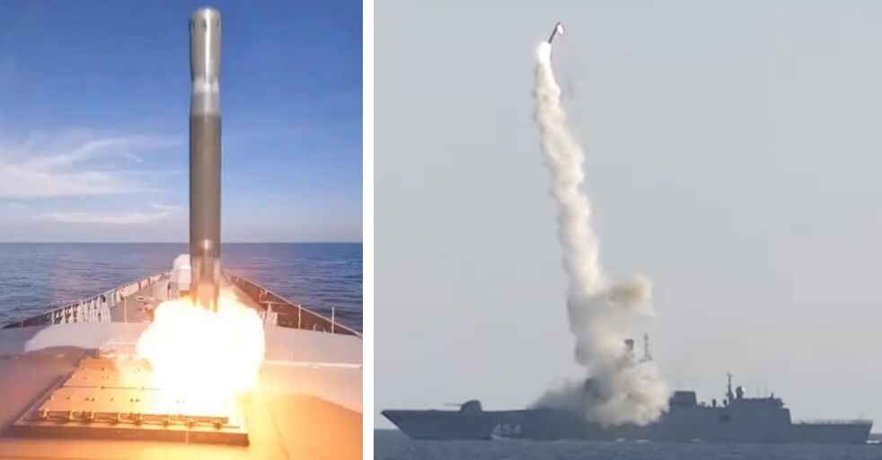 Launches of Russian Zircon Hypersonic Cruise Missiles