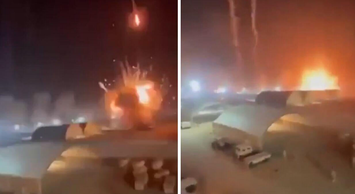 Iranian Ballistic Missile Strike U.S. Airbase in Jordan