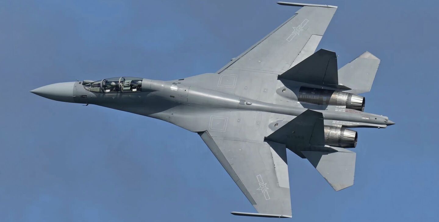 Chinese PLA Air Force J-16