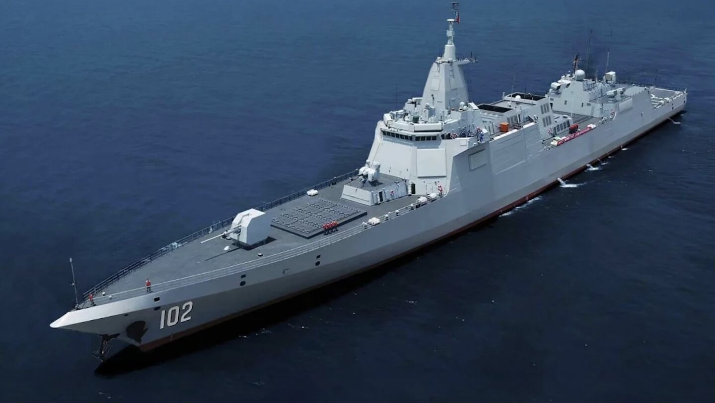 Chinese PLA Navy Type 055 Class Destroyer - Currently Considered the World’s Most Capable Surface Combat Ship Class