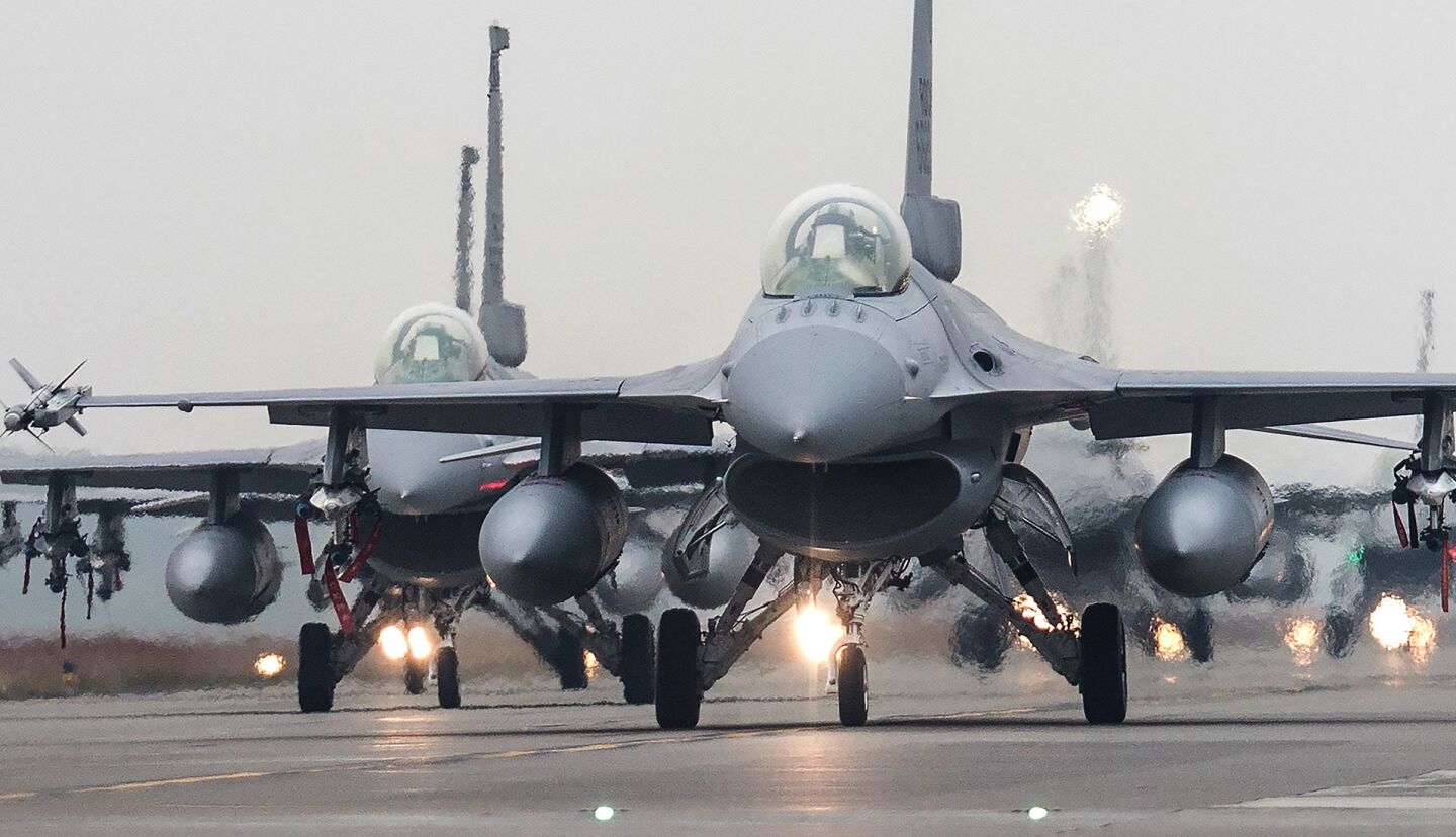 Kínai Köztársaság Légierejének F-16A/B Block 20 vadászgépei az F-16V szabványra történő modernizálás után