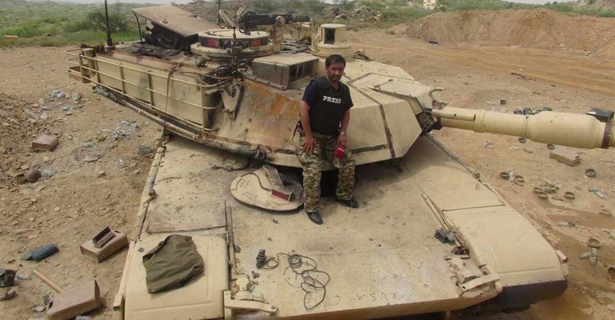 Saudi Abrams Tank Disabled and Captured by Ansurullah Coalition Forces
