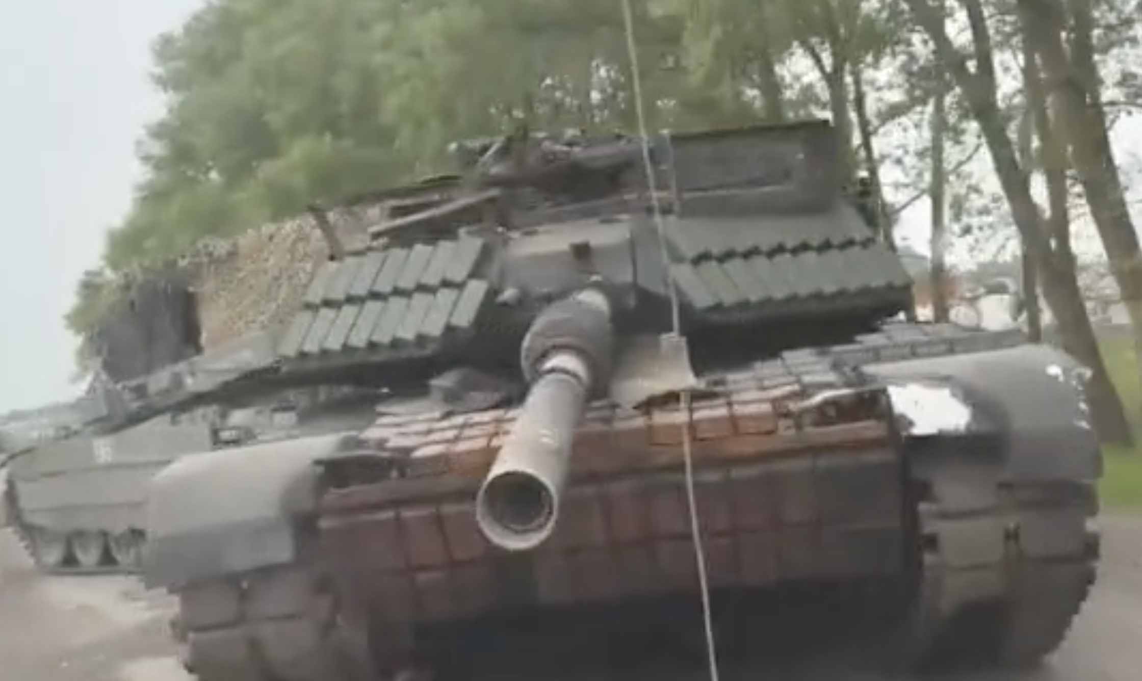 Ukrainain Army M1A1 Abrams Tank Captured By Russian Forces in Sumy in June 2025