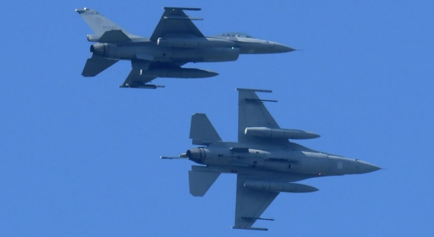 Republic of China Air Force F-16A/B Block 20 Fighters After Modernisation to the F-16V Standard