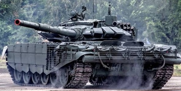 Russian Army Receives new T-90M and T-72B3M Tanks with Latest Drone Missile Shield Upgrades