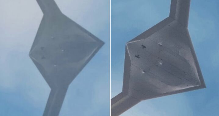 Chinese Intercontinental Range Unmanned Stealth Bomber Prototype