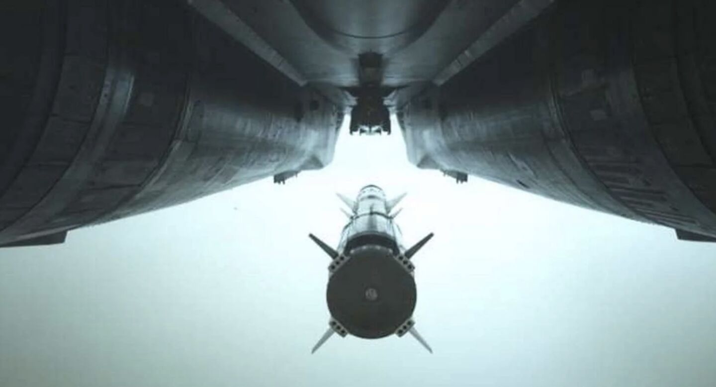Launch of BrahMos Cruise Missile From Indian Air Force Su-30MKI Fighter