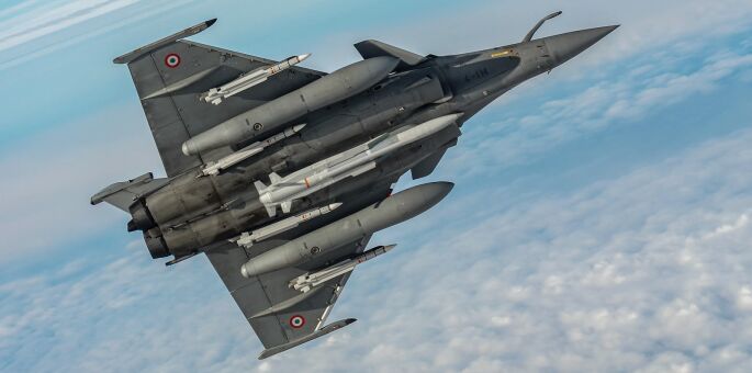 Rafale with ASMP-A Nuclear Missile