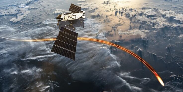 Space-Based Missile Launch - Artwork