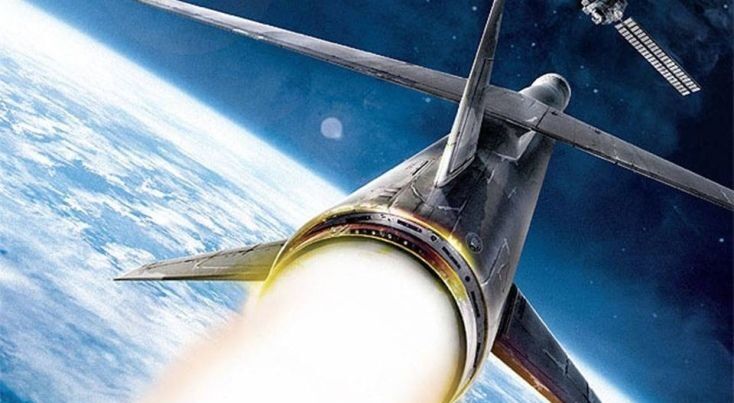 Anti-Satellite Missile Artwork