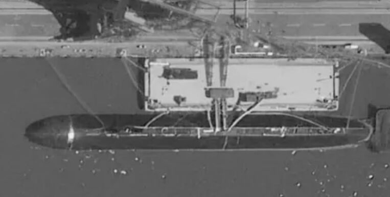 Unnamed Chinese Next Generation Nuclear Powered Attack Submarine at the Jiangnan Shipyard