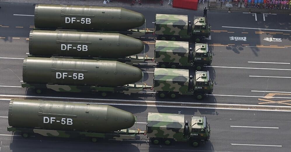 Final Stages of DF-5B Silo-Based Nuclear Missiles