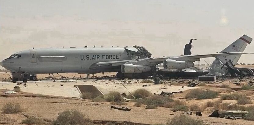 E-3 Sentry Destroyed at Prince Sultan Air Base