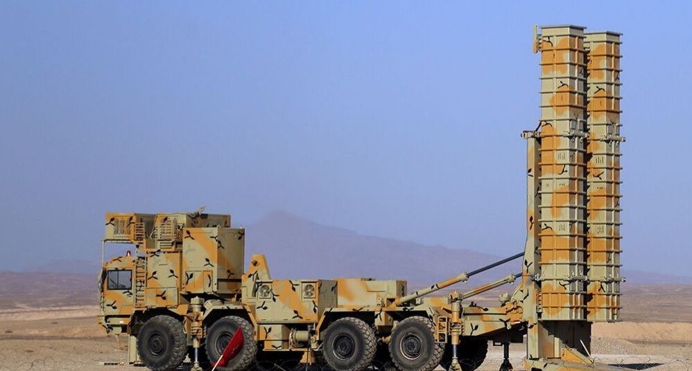 Surface-to-Air Missile Launcher From Iranian Bavar 373 Long Range Air Defence System