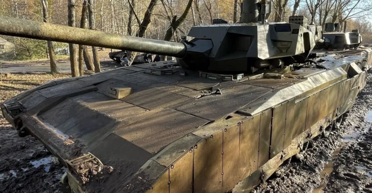 T-14 Tanks at Test Range