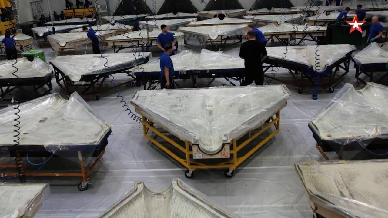 Russian Geran-2 Single Use Attack Drone and Production Facility