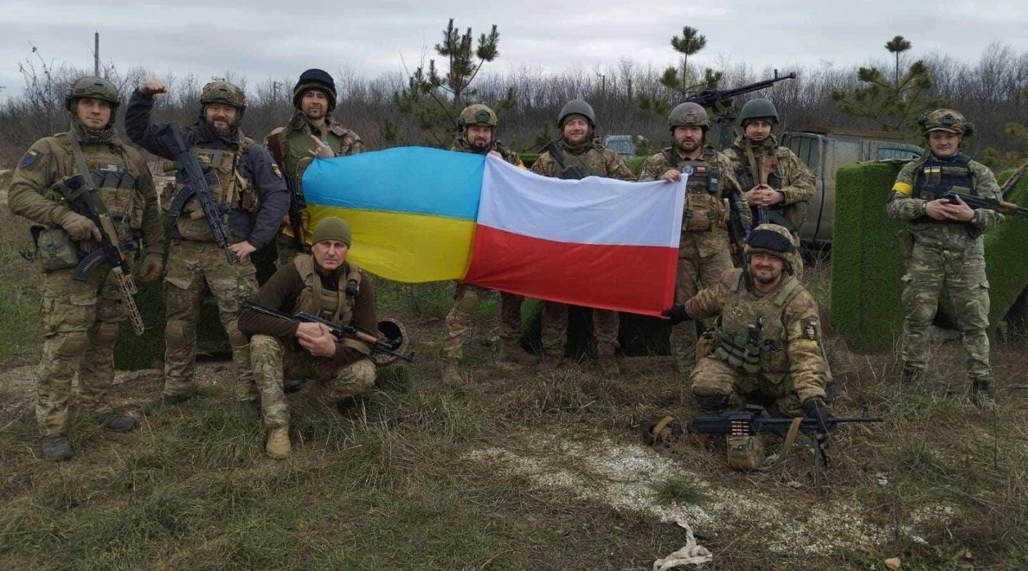 Polish Volunteer Corps Personnel in Ukraine - One of Multiple NATO Units Operating on the Ground Against Russian Forces