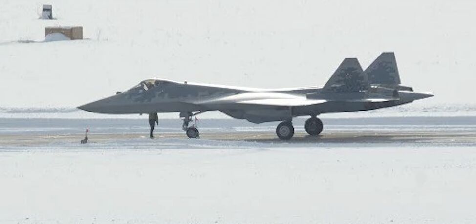 2026년 2월 러시아 항공우주군에 인도된 Su-57 전투기