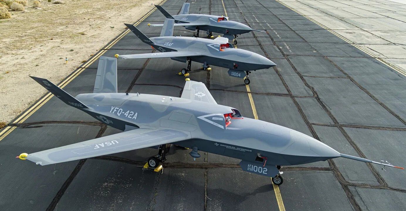 General Atomics FQ-42 Vengeance Unmanned Fighters