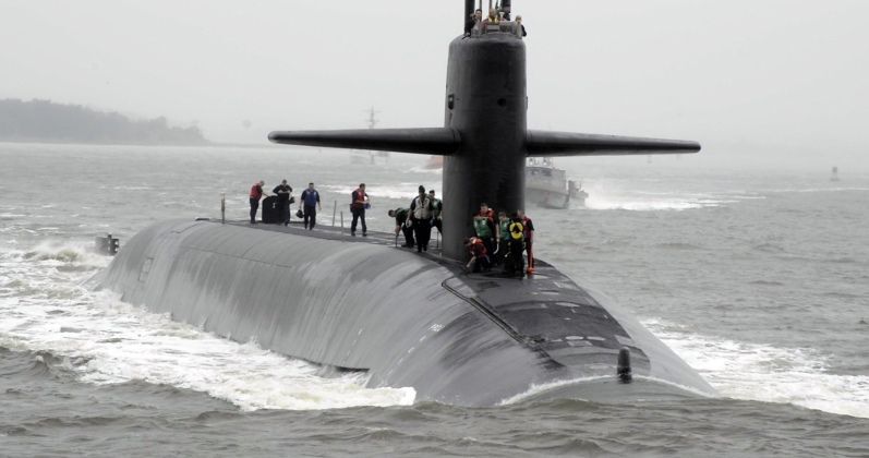 U.S. Navy Ohio Class Submarine