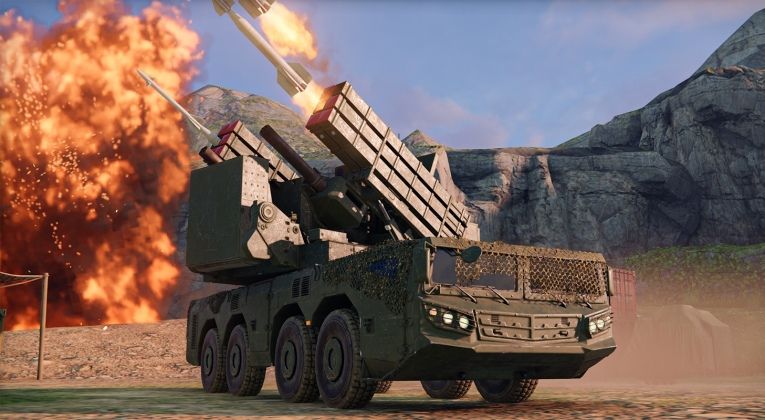 FK-2000 Air Defence Combat Vehicle - Artwork