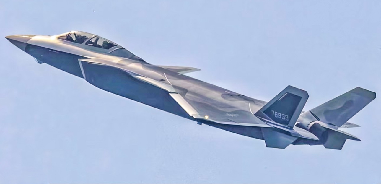 Chinese People’s Liberation Army Air Force J-20S Fifth Generation Air Superiority Fighter