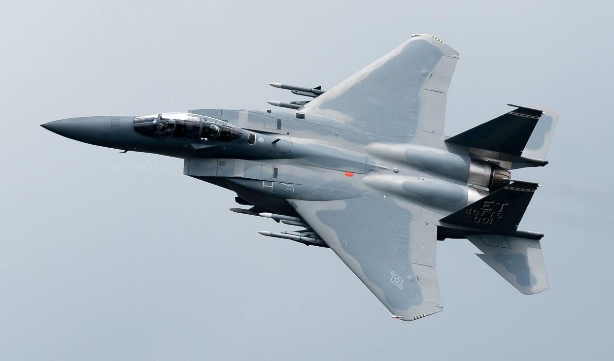 U.S. Air Force F-15EX, Produced From the Early 2020s it is Currently the Most Advanced F-15 Variant Worldwide