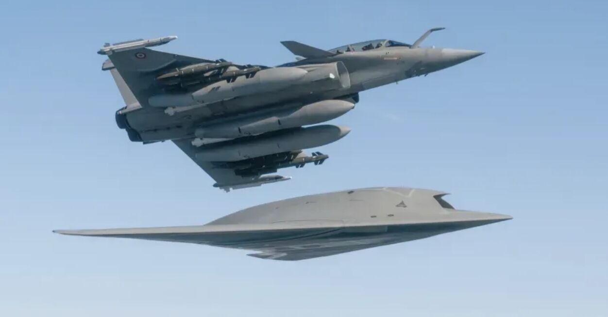 Rafale F5 Prototype with Unmanned ‘Wingman’ in Testing