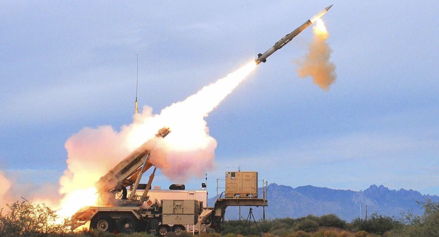 Missile Launch from MIM-104 Patriot System