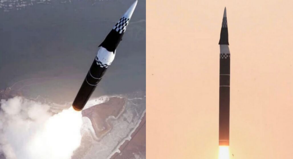 North Korean Hwasong-16B Hypersonic Missile