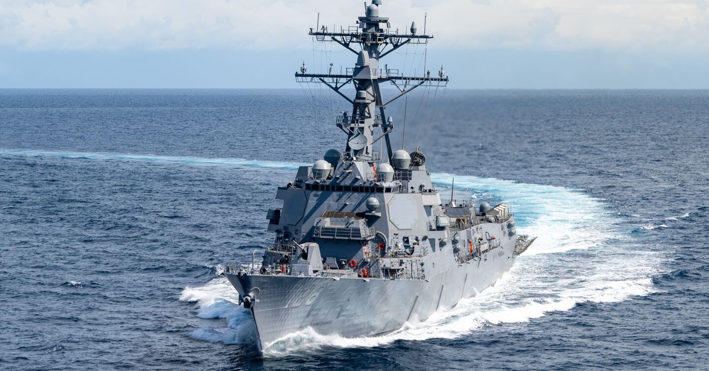 Flight III Arleigh Burke Class USS Ted Stevens