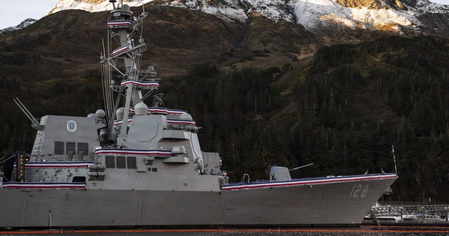 Flight III Arleigh Burke Class USS Ted Stevens
