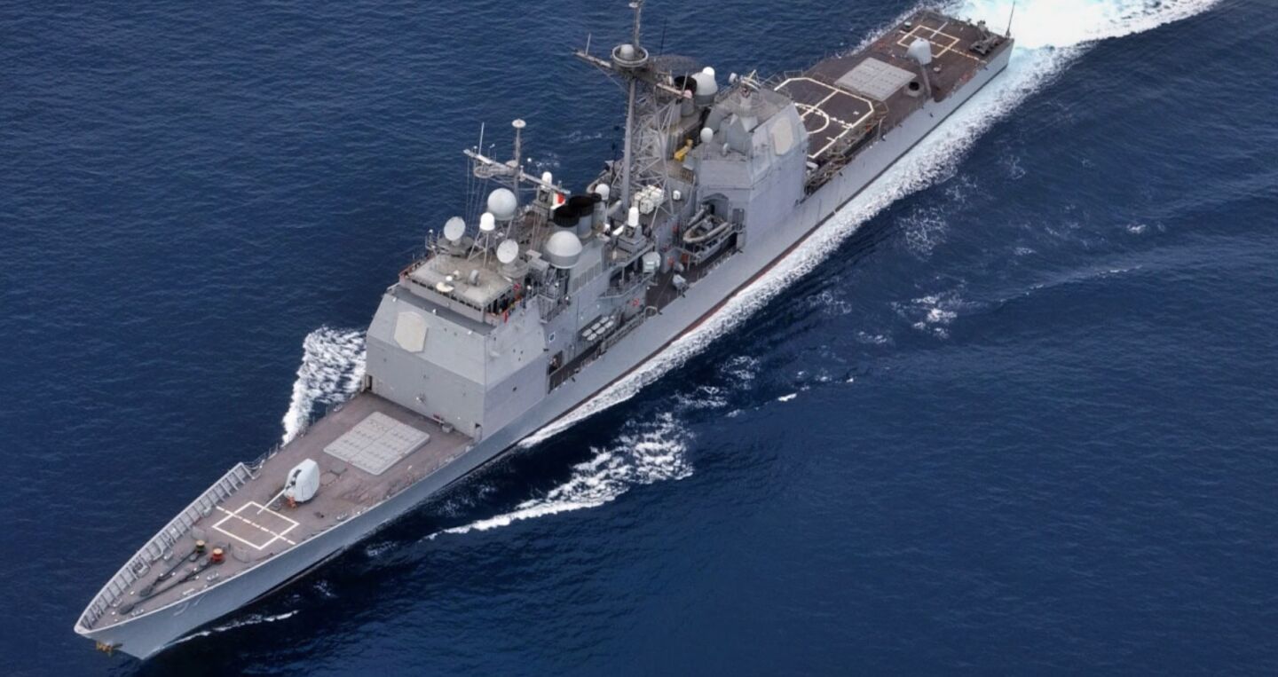 U.S. Navy Ticonderoga Class Cruiser