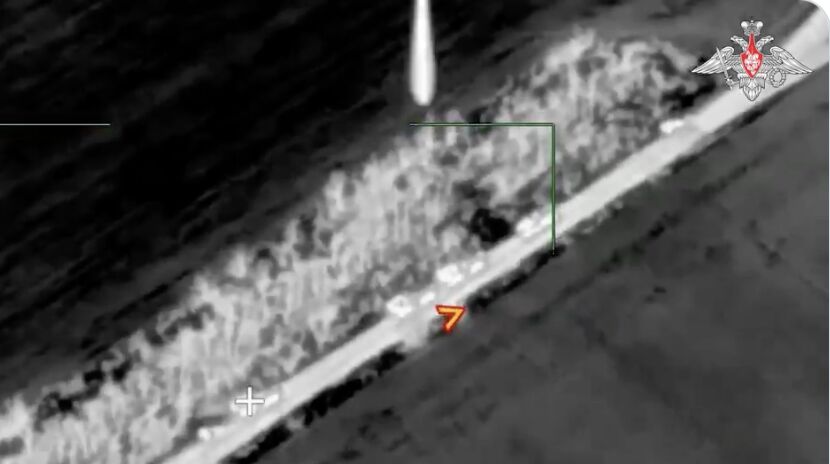 Ukrainian Patriot System Milliseconds Before Destruction By Russian Iskander Ballistic Missile Strike
