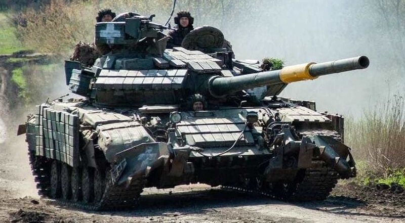 Ukrainian Army 56th Motorized Brigade T-64BV