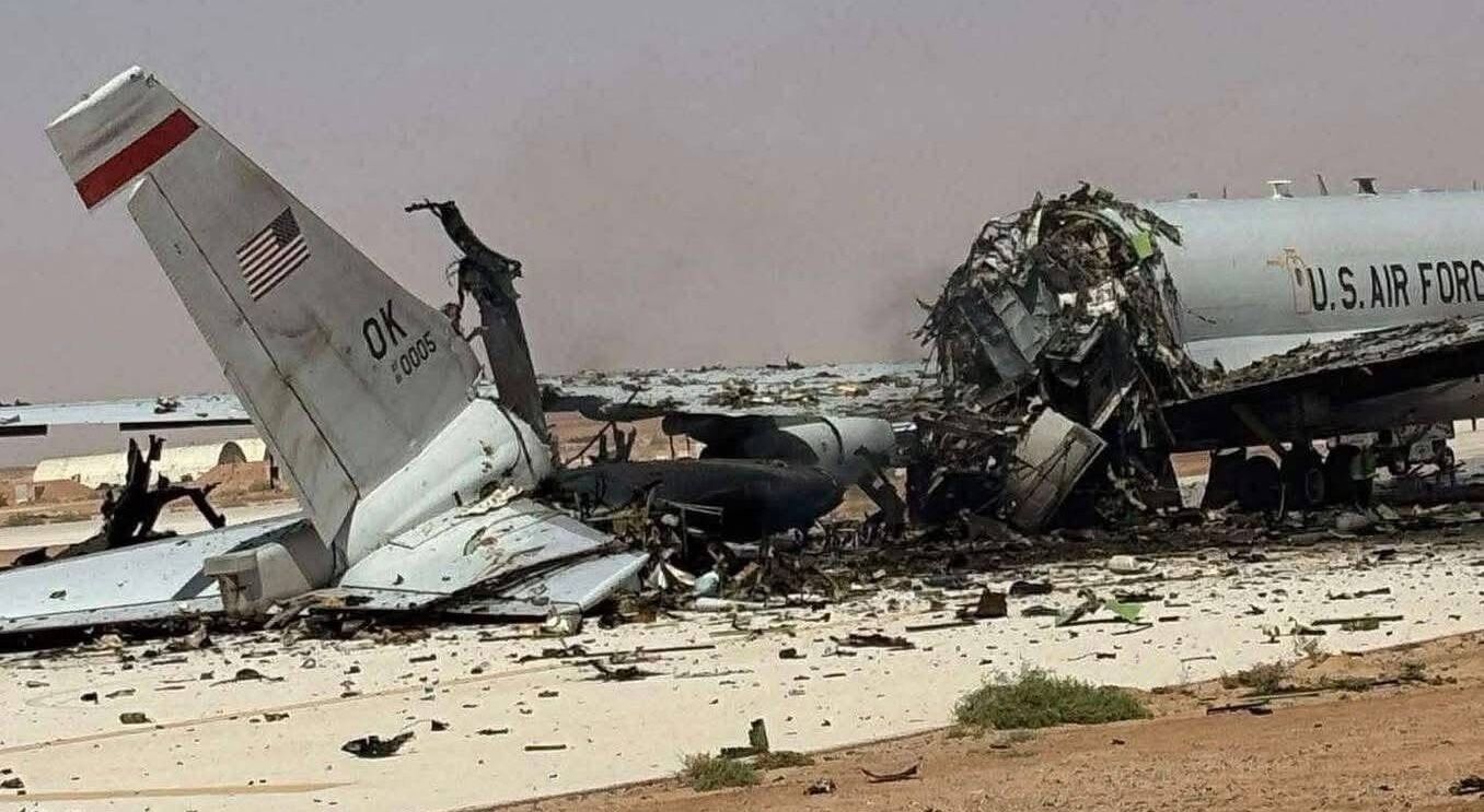 E-3 Sentry Destroyed in Iranian Strike on Prince Sultan Air Base