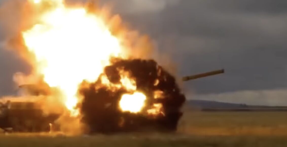 Explosions From First and Second Arena Active Protection System Intercepts