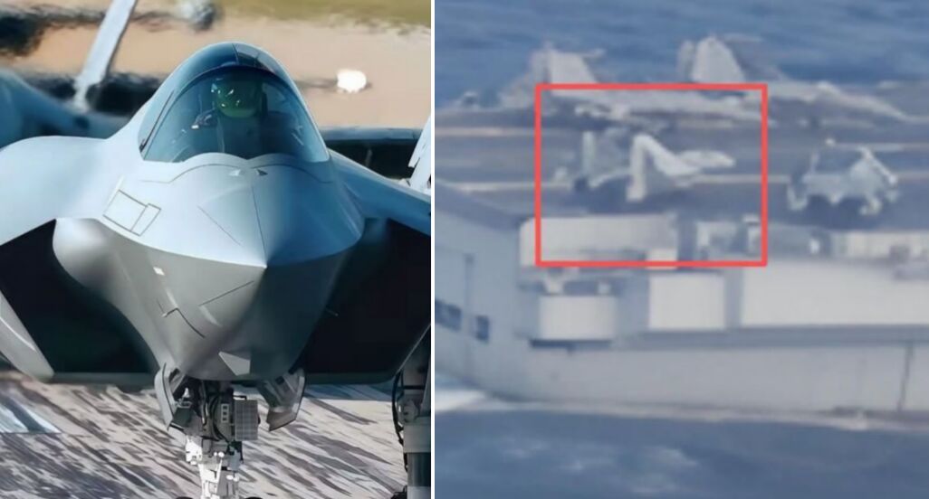 New Footage Confirms China’s J-35 Stealth Fighters Now Operating from Aircraft Carrier Liaoning