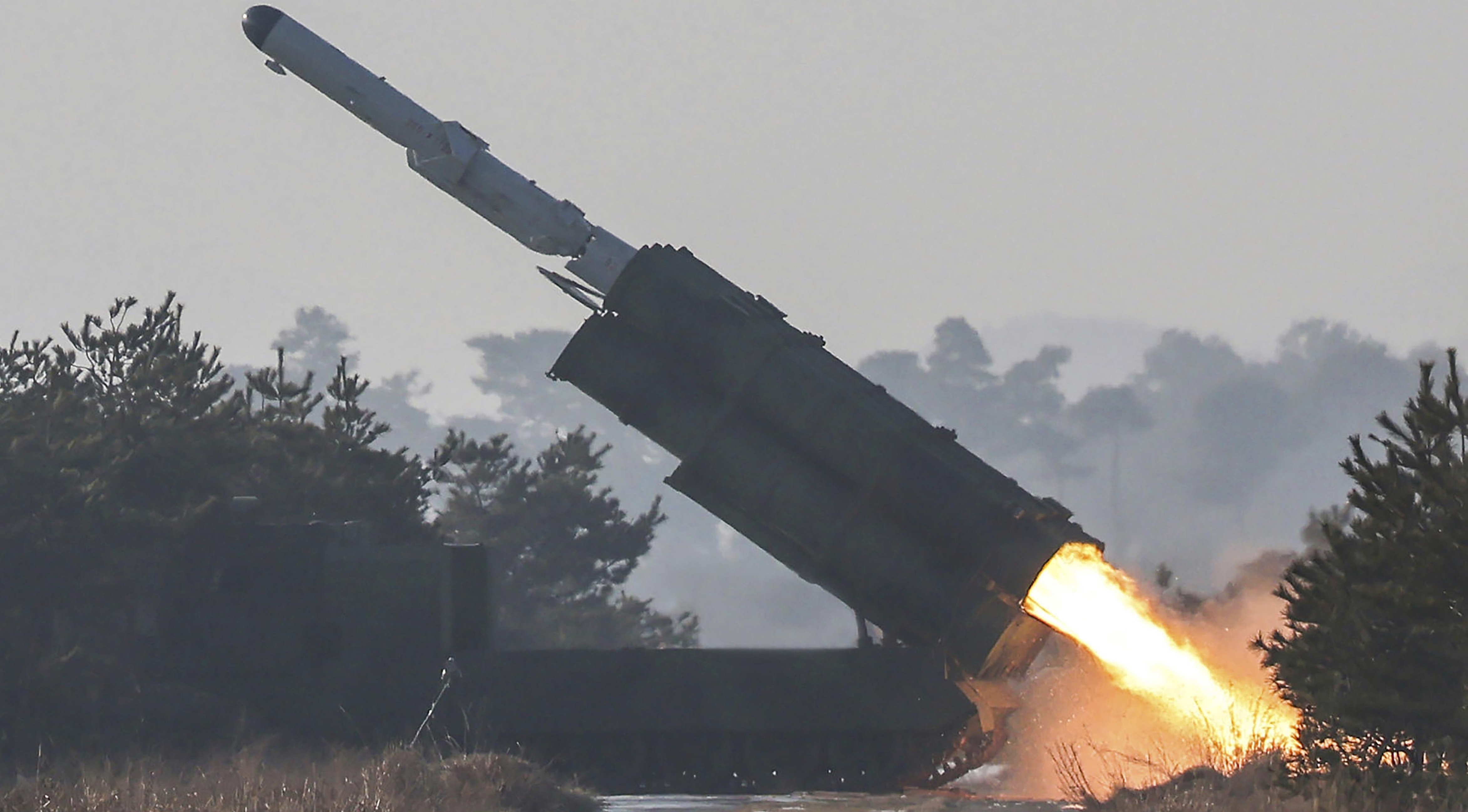 North Korean Hwasal-1/2 Cruise Missile Launch