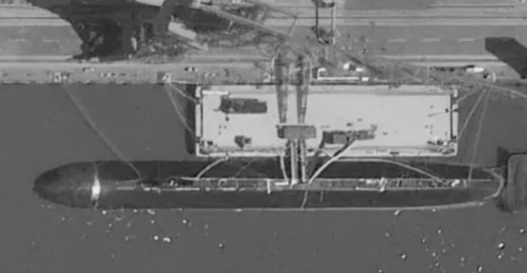 Unnamed Chinese Next Generation Nuclear Powered Attack Submarine at the Jiangnan Shipyard