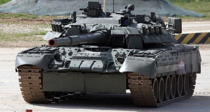 러시아 육군 T-80U 전차