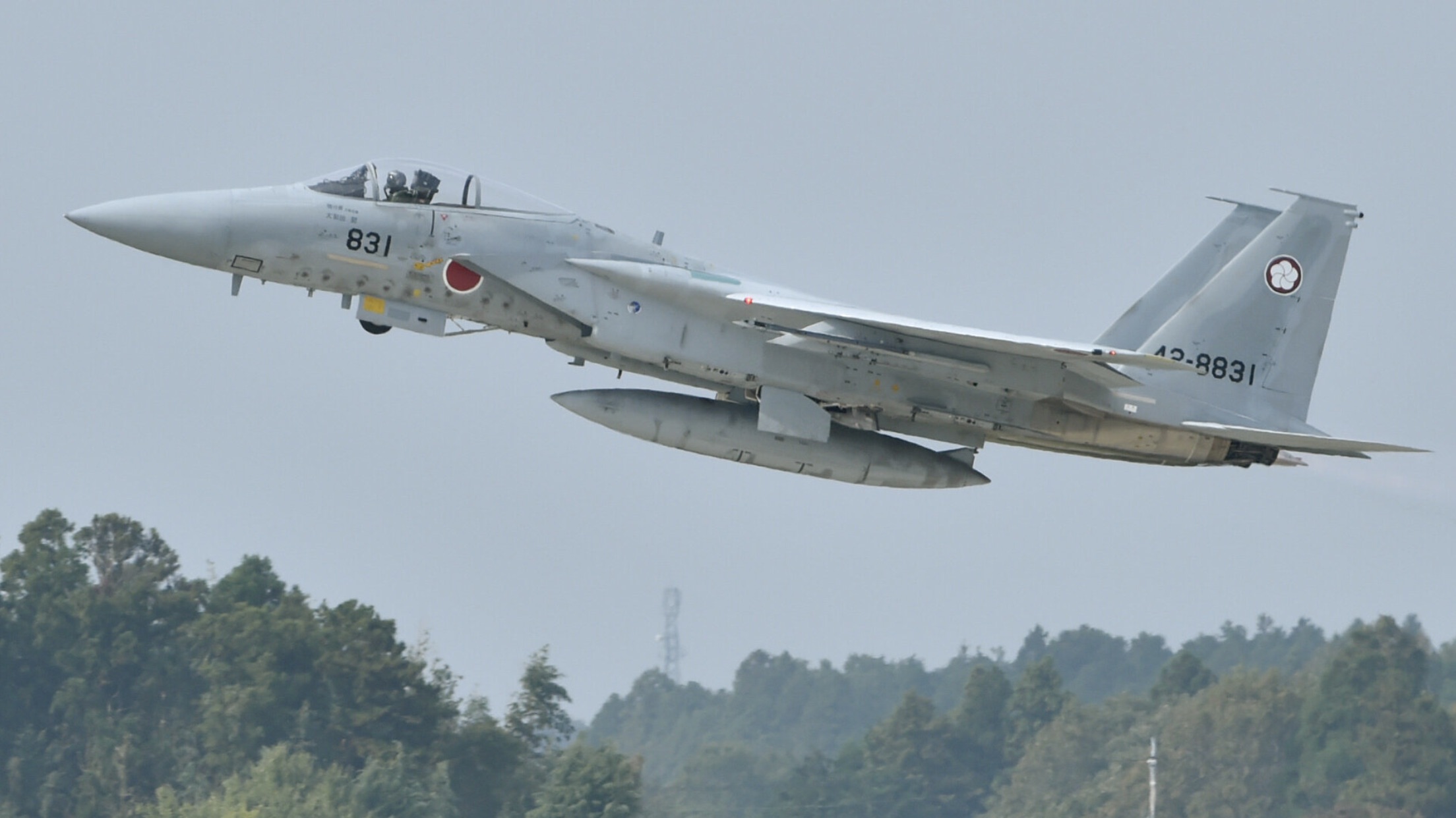 Japan Air Self Defense Force F-15J Fighter - The Type is Relied on Heavily for Interception Operations