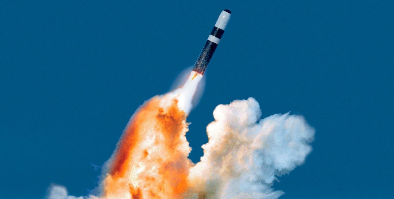Launch of Trident II Intercontinental Range Ballistic Missile