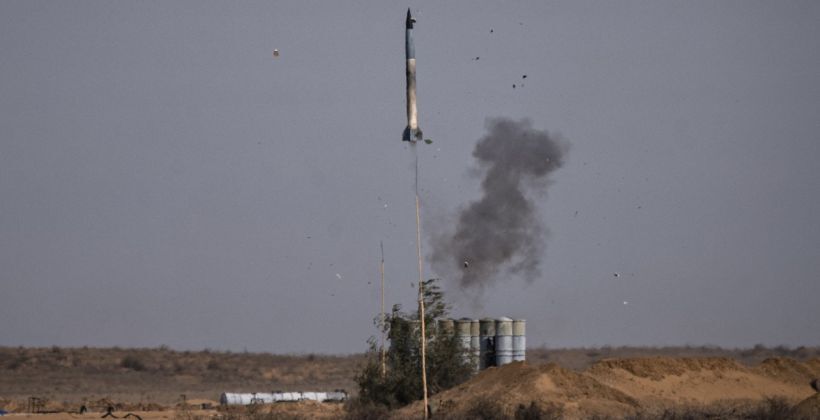 Missile Launch from S-400 System